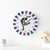 Afbeelding ontwerpwandklok grote klok (Huis)