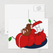 Afbeelding op appels briefkaart (Voorkant / Achterkant)