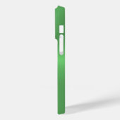 Afbeelding op een metalen groene achtergrond Case-Mate iPhone case (Achterkant / Links)