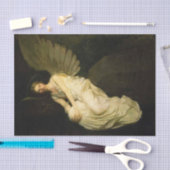 Afbeelding op een steen van Abbott Thayer Tissuepapier (Craft)