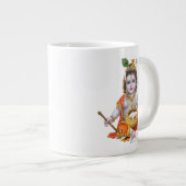 afbeelding op kinderleeftijd van Krishna Grote Koffiekop (Voorkant rechts)