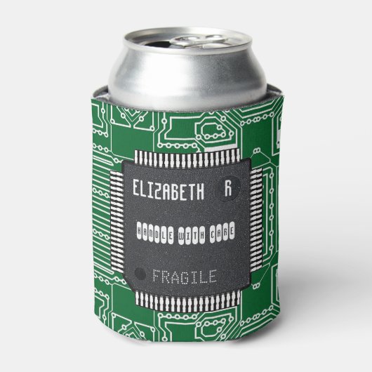 Afbeelding op printkaart met Jouw naam Blikjeskoeler (Blikje Voorkant)