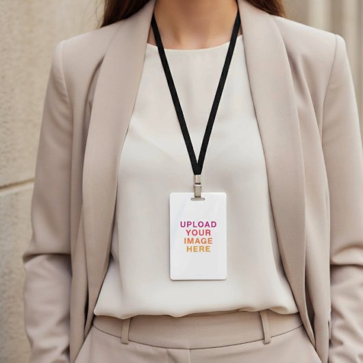 Afbeelding op volledige grootte leeg badge