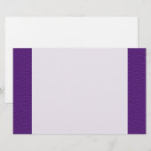 Afbeelding Paars leder. Briefpapier (Voorkant / Achterkant)