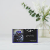 Afbeelding Paarse-vensteraanflinters Visitekaartje (Staand voorkant)