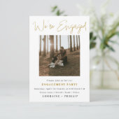 Afbeelding Perfect, 2 foto verloving aankondiging (Staand voorkant)