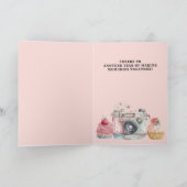 Afbeelding Perfect | camera verjaardagsfoto Kaart (Binnen)