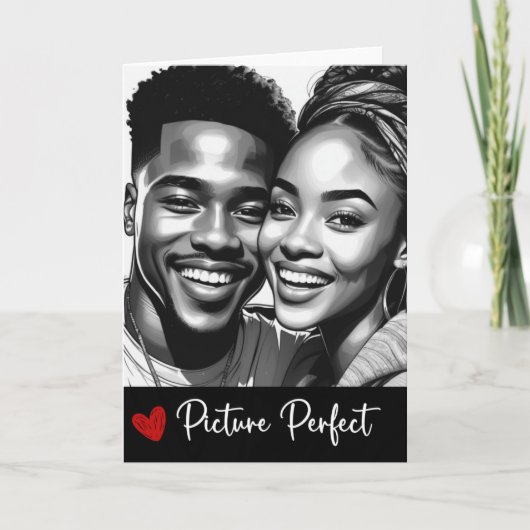 Afbeelding Perfect Kaart - Black Love (5 "x7" gevo (Voorkant)