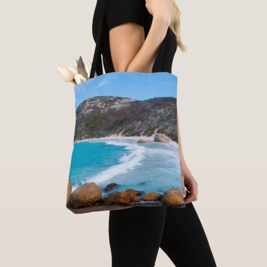 Afbeelding perfect paradijsstrand in Australië Tote Bag (Dichtbij)