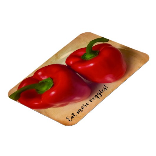 Afbeelding perfecte rode piepers magneet (Linkerzijde)