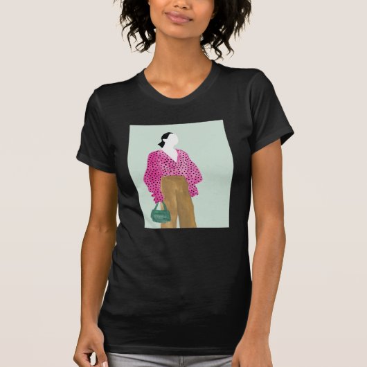 Afbeelding permanente Mode - Polka Dot Top (Voorkant)