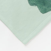 Afbeelding permanente Mode - Polka Dot Top Fleece Deken (Hoek)