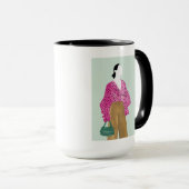 Afbeelding permanente Mode - Polka Dot Top Mok (Voorkant rechts)