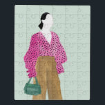 Afbeelding permanente Mode - Polka Dot Top Puzzel<br><div class="desc">Permanente figuur II van Melissa Wang. | 140542 GG</div>