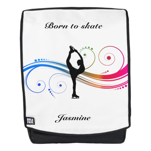 Afbeelding Persoonlijke rugzak voor schaatsen Rugtassen (Voorkant)