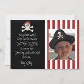 Afbeelding Pirate Birthday Uitnodiging (Voorkant)