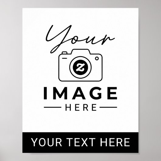 Afbeelding plus tekst poster (Voorkant)
