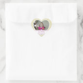 Afbeelding: Polka-dot Heart: Sla de datum Stickers (Tas)
