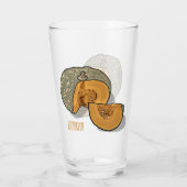 Afbeelding pompoencartoon glas (Achterkant)