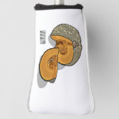 Afbeelding pompoencartoon golfheadcover (Draai 90)