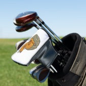 Afbeelding pompoencartoon golfheadcover (Insitu)