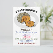 Afbeelding pompoencartoon kaart (Staand voorkant)