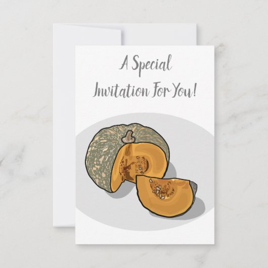 Afbeelding pompoencartoon kaart (Achterkant)