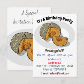 Afbeelding pompoencartoon kaart (Voorkant / Achterkant)