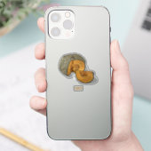 Afbeelding pompoencartoon sticker (Telefoon)