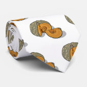 Afbeelding pompoencartoon stropdas (Opgerold)