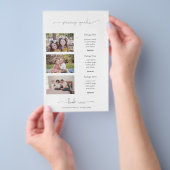 Afbeelding Prijslijst met prijzen voor fotografie Flyer (Hand)