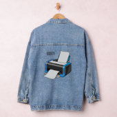 Afbeelding printercartoon denim jacket (Hangar)