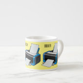 Afbeelding printercartoon espresso kop (Voorkant rechts)