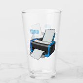 Afbeelding printercartoon glas (Voorkant)