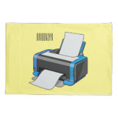 Afbeelding printercartoon kussensloop (Achterkant)