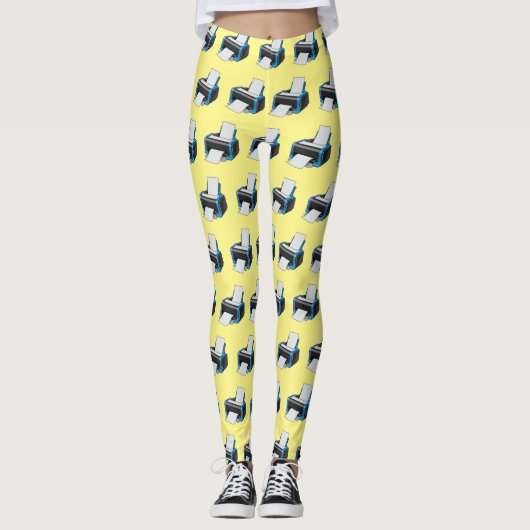 Afbeelding printercartoon leggings (Voorkant)
