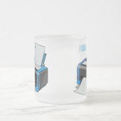 Afbeelding printercartoon matglas koffiemok (Center)