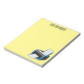 Afbeelding printercartoon notitieblok (Linkerzijde)