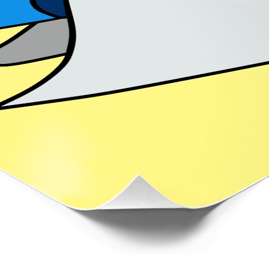 Afbeelding printercartoon perfect poster (Hoek)