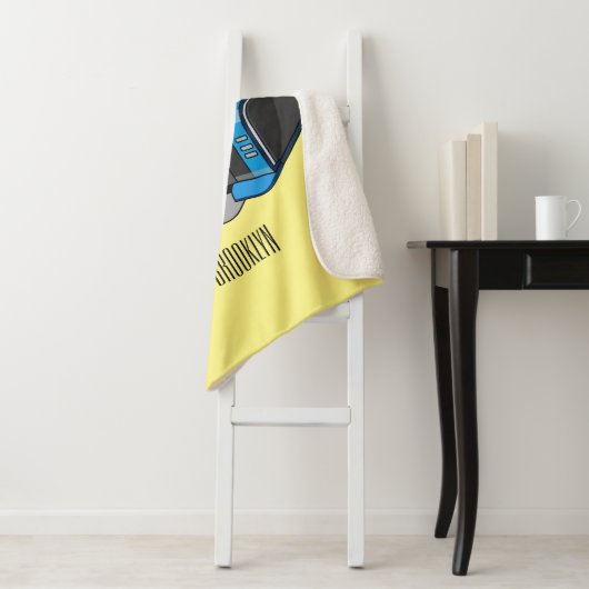 Afbeelding printercartoon sherpa deken (In situ)