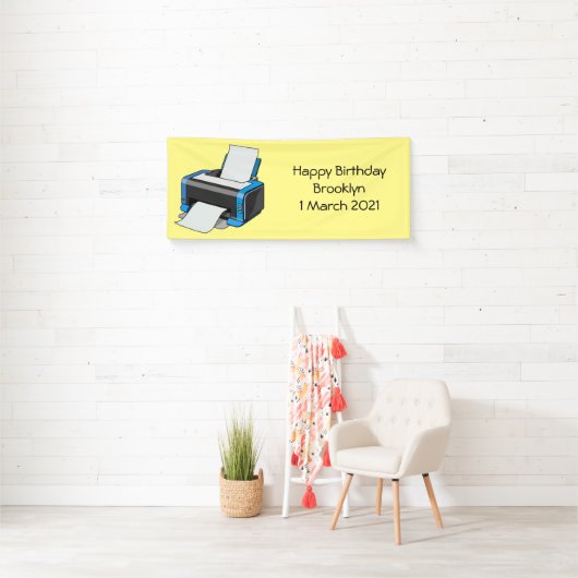 Afbeelding printercartoon spandoek (Insitu)