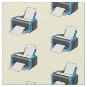 Afbeelding printercartoon stof (Close Up)