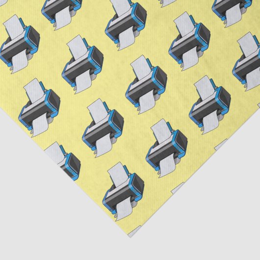 Afbeelding printercartoon tissuepapier (Detail)