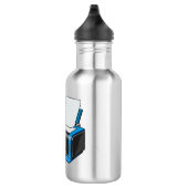 Afbeelding printercartoon waterfles  (Rechts)