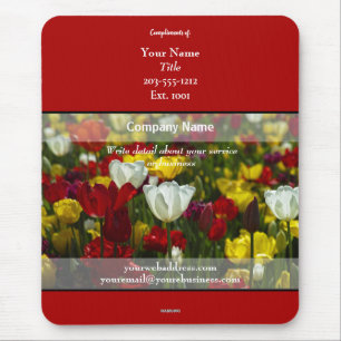 Afbeelding Promotional Mousepad Flowers - HAMbyWG Muismat