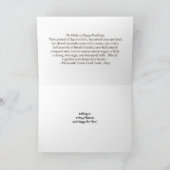 Afbeelding Pudding Recipe Cute Hand-Drawn Kaart (Binnen)