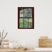 Afbeelding raam Landschap - Cherry Blossom Poster (Keuken)