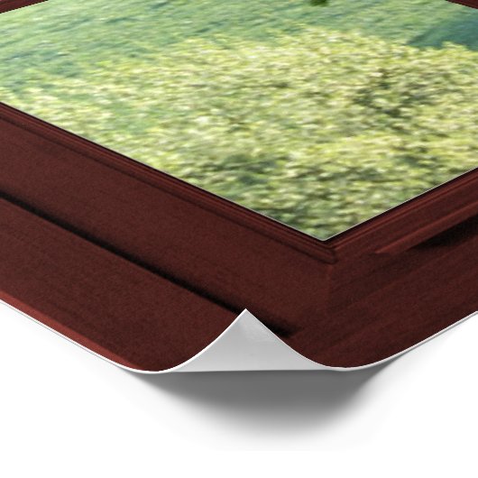 Afbeelding raam Landschap - Cherry Blossom Poster (Hoek)