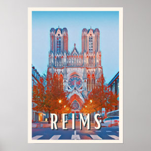 Afbeelding Reims Photo Vintage Poster