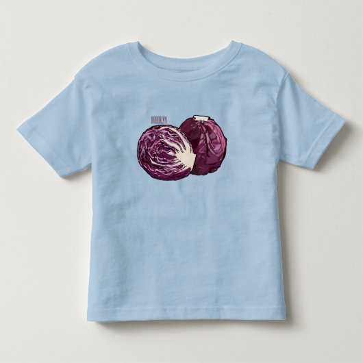 Afbeelding rode cartoon kinder shirts (Voorkant)